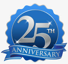 25th anniversary template stock image image. 25th Anniversary Png 25th Anniversary Blue Transparent Png 1024x902 Free Download On Nicepng