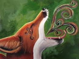 Acrylic Animals With Repetition From My Painting Class A Space To Create Art Inspiration Science Art Art