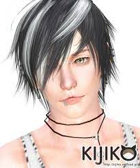 White Toyger Kitten Hair For Males By Kijiko Sims 3 Downloads Cc Caboodle Sims Hair Sims Sims 3