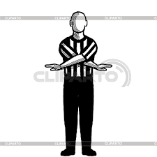 Basketball official's hand signals.these are fun for times when basketball is on your mind, and you can even add words to them to match their movements! Referee Stock Photos And Vektor Eps Clipart Cliparto