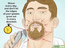 • once you keep a goatee, make sure to trim it very regularly, don't let it be messy. How To Grow A Goatee 13 Steps With Pictures Wikihow