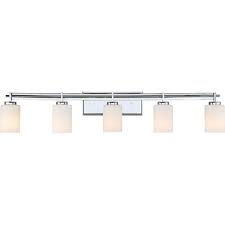 Does your bathroom need a touch of glitz? Quoizel Ty8605c Taylor Contemporary Polished Chrome 5 Light Bathroom Vanity Light Fixture Quo Ty8605c