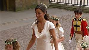 Here are some more gorgeous long sleeve lace gowns reminiscent of grace kelly's or catherine middleton's. Royal Wedding 2011 Did Pippa Middleton Outshine Kate Middleton Abc News