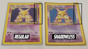 What Are Shadowless Pokémon Cards?
