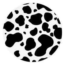 Black And White Cow Print Wallpaper Cow Spots Pattern Black And White Animal Print Zazzle Com Cow Spots Retro Wallpaper Spots Pattern