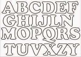 26 de janeiro de 2016. Moldes De Letras Em Eva Para Colorir Imprimir E Alfabetizacao