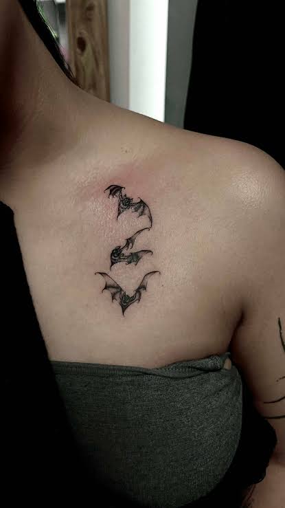 Adorable Bat Tattoo Designs for Fine Line Lovers