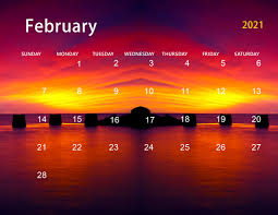 Screensavers were originally designed to save your monitor from screen burn in the beginning days of computers. Cute February 2021 Calendar Desktop Wallpaper Thecalendarpedia