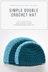 Create a cute, stylish, and bold personality this summer season with this dahlia top, an easy crochet pattern that all ladies will love to keep in possession. Simple Double Crochet Hat Pattern Oombawka Design Crochet
