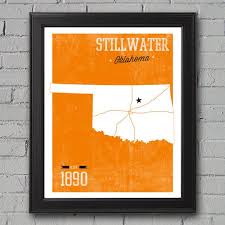 Oklahoma State University Print 12 Etsy University Of Oklahoma Oklahoma State University Oklahoma