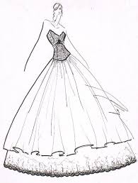 Ball Gown 04 By Fasyonish On Deviantart Gown Drawing Ball Gowns Colorful Fashion