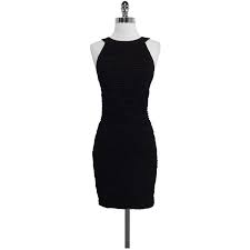 Pre Owned Chanel Black Tiered Sleeveless Bodycon Dress Black Tiered Dress Sleeveless Bodycon Dress Bodycon Cocktail Dress