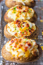Best Twice Baked Potatoes Recipe Best Twice Baked Potatoes Baked Potato Recipes Best Potato Recipes