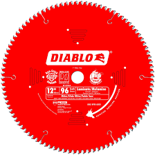 Adhesive and clamps when you start to apply the laminate flooring table top, make sure you do so using a strong adhesive. Freud D1296l Diablo Melamine Laminate Flooring And Wood Saw Blade 12 Inch Diameter 96t Tcg 1 Inch Arbor Miter Saw Blades Amazon Com