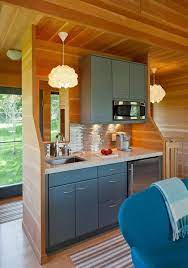 Tiny kitchens fully equipped compact mini kitchens for small spaces include fridge, cooker, sink and cupboard storage for bedists, glamping pods, holiday chalets, portakabins and temporary buildings in. Modern Kitchenette Ideas The Comfort Of A Stylish Mini Kitchen