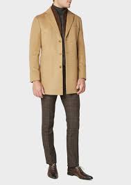 Maybe you would like to learn more about one of these? Manteau En Laine Melangee Unie Camel Father And Sons