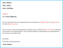Make a list of symptoms, know the next steps and ask lots of questions to help your appointment go smoothly, say family doctors. Doctor Appointment Letter 10 Sample Letters Examples