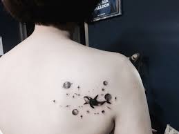 Blue Whale Ink Orca S Spacewalk Tattoo Tattoo By Bluewhaleink Cute Animal Tattoos Animal Tattoos Orca Tattoo