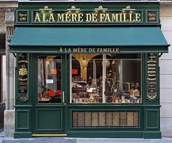 A La Mere De Famille Has Opened A 9th Store In Paris At 70 Rue Bonaparte 6th Arr The Company Founded In 1761 Shop Facade Storefront Design Shop Fronts