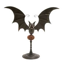 Enthralling Metal Bat Home Decor Metal Bat Halloween Bats Metal Decor
