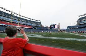 patriots seek to bring party from tailgate to lounges the