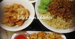 Resep Pangsit Mie Ayam Ala Lc Oleh Lily Chan S Kitchen Recipe Pangsit Makanan Rebusan