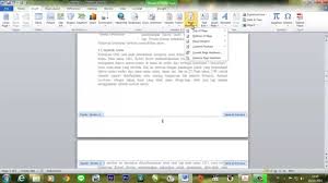 Tutorial Page Break Halaman Di Microsoft Word Youtube