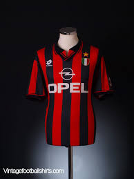 Plantilla del milan temporada 1995/1996. 1996 97 Ac Milan Home Shirt Xl For Sale