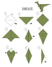 Wikihow Rawr Origami Dinosaur And 2 More Ways To Make Origami Dragon Kids Origami Dinosaur Origami