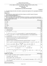 Aici găsești subiectele şi baremele de la evaluarea naţională din 2020 şi din anii anteriori. Rezolvare Evaluarea Nationala 2018 Matematica Subiecte Si Barem Edu 13 06 2018 Clasa A 8 A Jitaruionelblog Pregatire Bac Si Evaluarea Nationala 2021 La Matematica Si Alte Materii Materiale Lectii Formule Exercitii Rezolvate Matematica
