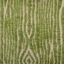 Chenille discounted designer upholstery fabric by the yard at 40 percent off retail pricing. John Robshaw Charcoal Moss Green Upholstery Fabric Faux Bois