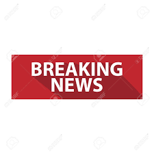 Breaking news and media banner elements concept flat design. Breaking News Logo Vector Banner With White Text Vector Image Royalty Free Cliparts Vectors And Stock Illustration Image 143003474