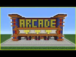 2 Minecraft Tutorial How To Make An Arcade Youtube Minecraft City Minecraft Tutorial Minecraft Projects