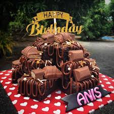 New The 10 Best Dessert Ideas Today With Pictures 7 Brownies Tower Ordered By Encik Faris A Birthday Brownies Birthday Cake Brownies Dessert Cups Recipes