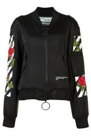 Off White Auction House Oversize Bomber Jacket Bomber Ceket Erkek Dis Giyim Mont
