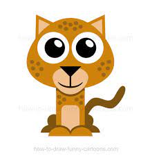 Today we will show you how to draw cute cartoon cheetahs.a type of wild cat that is found in the jungle or on a safari. How To Draw A Cheetah