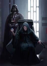 Darth Vader And The Emperor Of The Galactic Empire And Dark Lord Of The Sith Darth Sidious By Darren Star Wars Pictures Dark Side Star Wars Star Wars Images