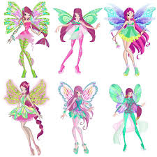 Winx club was already under fire after the accusations of copying the latter, so letting mirta become part of the main characters would be a butterflix means you have to be a guardian of the fairy animals. All Of Roxy S Transformations Which Winx Club Forever Daphne Roxy Facebook