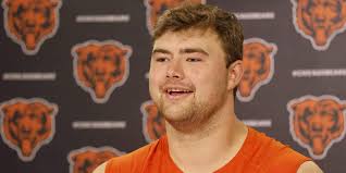 How Bears left tackle Ozzy Trapilo got his start in football, and the  legacy he follows