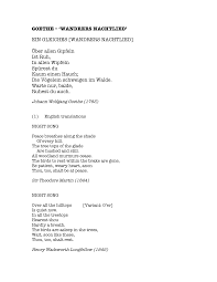 Wanderer's nightsong is the title of two poems by the german poet johann wolfgang von goethe. Http Johnirons Com Pdfs Wngermanic Pdf
