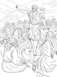 Show your kids a fun way to learn the abcs with alphabet printables they can color. John The Baptist Grows Up In The Dessert Coloring Pages Coloring Pages Ideas