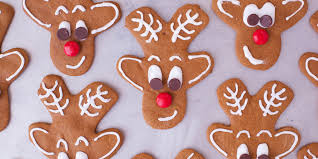 Examples of upside down in a sentence. Reindeer Gingerbread Cookies From Gingerbread Men