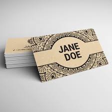 Print from thousands of designs personalized cards with a professional look. Brown Kraft Business Cards Printed In Full Color On Light Brown Kraft Stock With An 18pt Thickness By Elite Flyers