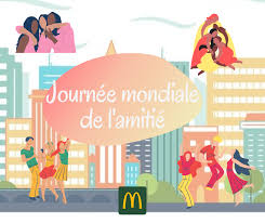 Journée mondiale de l'amitié : Mcdonald S Bordeaux Victoire Pour Feter La Journee Internationale De L Amitie Venez Vous Retrouver Entre Amis Autour D Un Mcdo Facebook