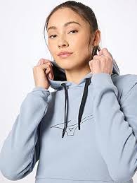 Mizuno Athletic Hoody Felpa con Cappuccio Donna