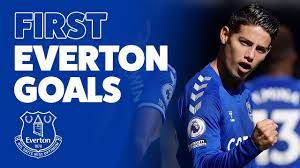Everton brought to you by: First Everton Goals From Seamus Coleman To James Rodriguez Youtube