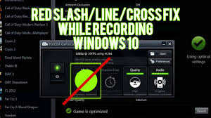 How do you get rid of these annoying nvdia shadowplay icons from desktop? Shadowplay Red Slash Bar Cross Line While Recording Fix Windows10 Youtube