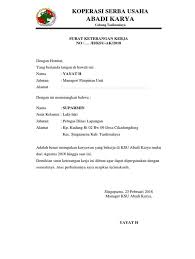 Sedang mencari contoh surat keterangan kerja? 16 Contoh Surat Keterangan Kerja Untuk Visa Bank Kpr Dan Kuliah Contoh Surat