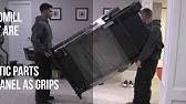 How do you move a nordetrack treadmill through a doorway without taking the whole thing apart? How To Move A Treadmill Through A Door Way By Yourself Diy Video Treadmill Moving Youtube