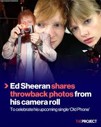 As he gears up for the release of his latest single, 'Old Phone', Ed  Sheeran has taken a trip down memory lane, sharing some iconic selfies from  his old phone.